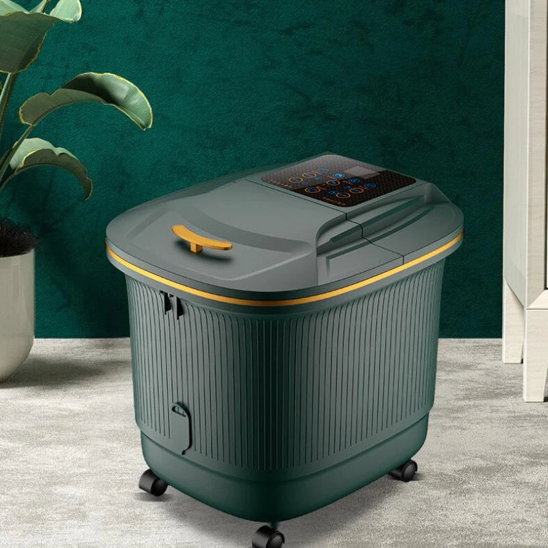 Foot Spa Bath Massager | Heated Deep Soak Foot Bath, 3D Rollers & Smart Temperature Control