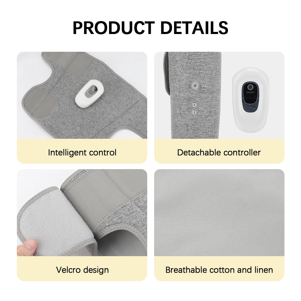 Air Compression Calf Massager | Wireless Leg & Arm Massager with 3 Modes, 1800mAh Battery | Improves Circulation & Muscle Recovery