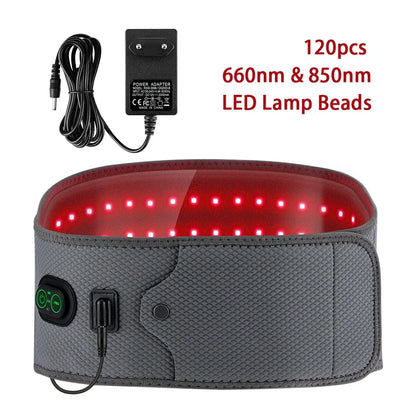 Red Light Therapy Waist Belt – 660nm & 850nm Support