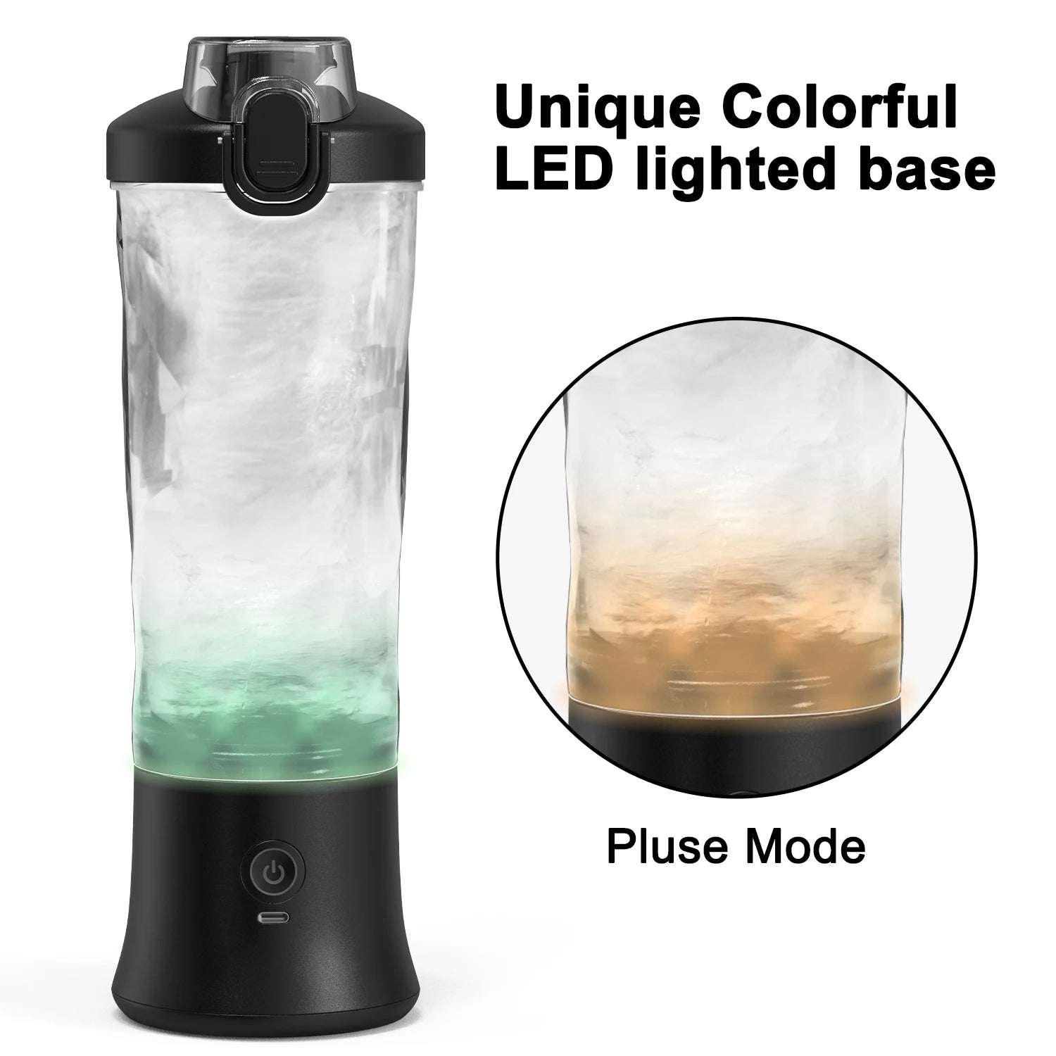 Portable Blender | 6-Blade | 600ML | Rechargeable | USB Type-C | Ice-Crushing Power