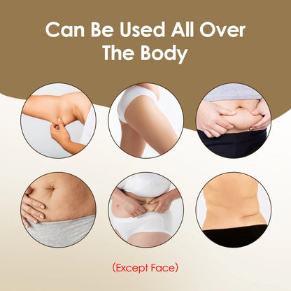 Body Slimming Massager with RF, Red Light, Microcurrent | 10 Levels, 3 Modes, Heat Therapy | Fat Burning & Skin Tightening Device for Arms, Legs, Waist