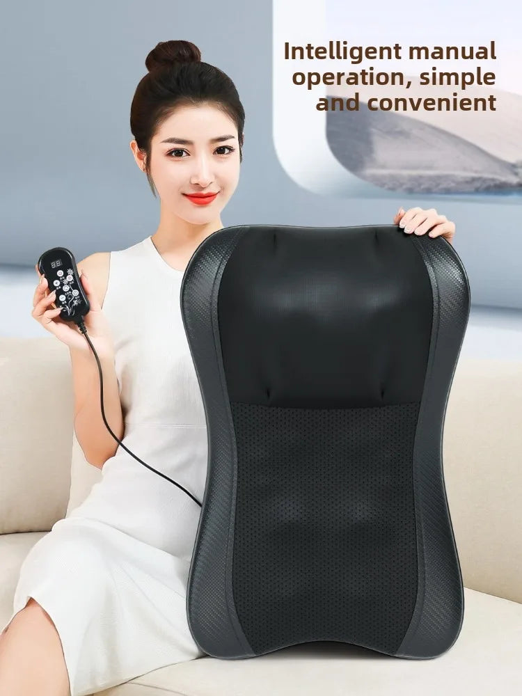 Shiatsu Neck And Back Massage Pillow With Heat