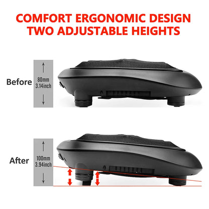 Electric Shiatsu Foot Massager | Deep-Kneading Relief | Optional Heat | 18 Nodes | Compact & Easy to Use