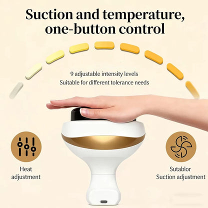 Electric Cupping And Scraping Massager – Heated Suction