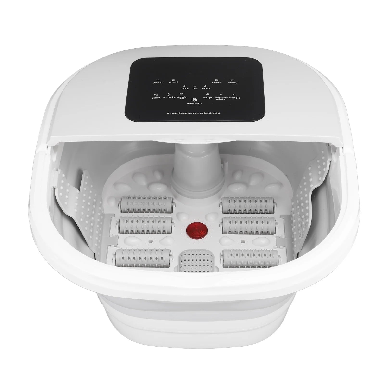 Smart Foldable Foot Spa Soaker | 8L Capacity, 8 Massage Rollers, Remote Control & Adjustable Temperature | 420W Heated Foot Bath Tub