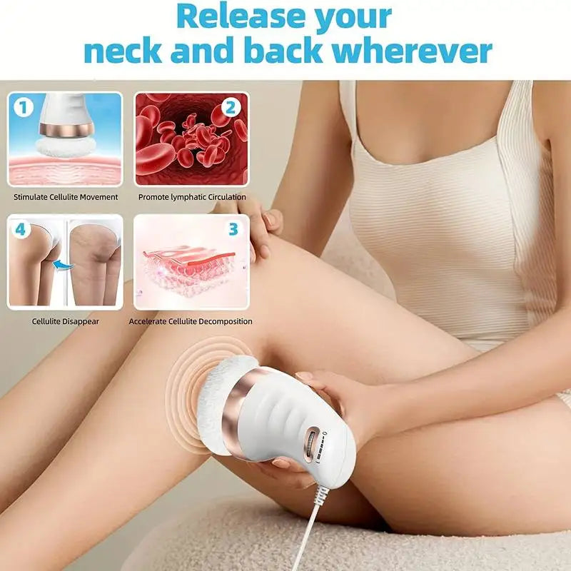 Handheld Body Cellulite Massager – Slimming & Skin Firming