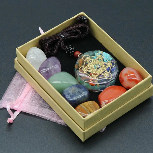 Chakra Balancing Crystal Kit - vitaAsana