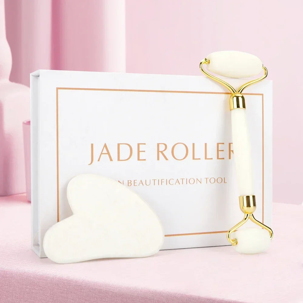 Jade Roller & Gua Sha Set - vitaAsana