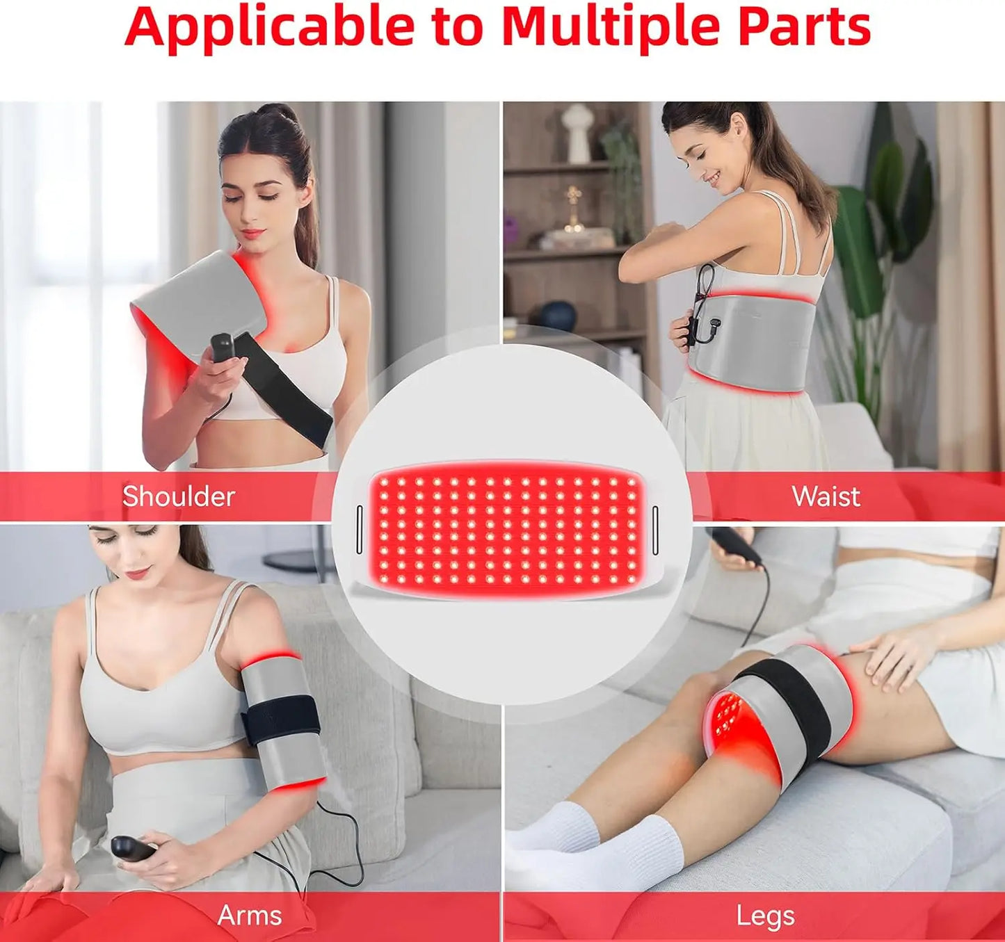 Red Light Therapy Belt for Body – Dual 660nm & 850nm LEDs