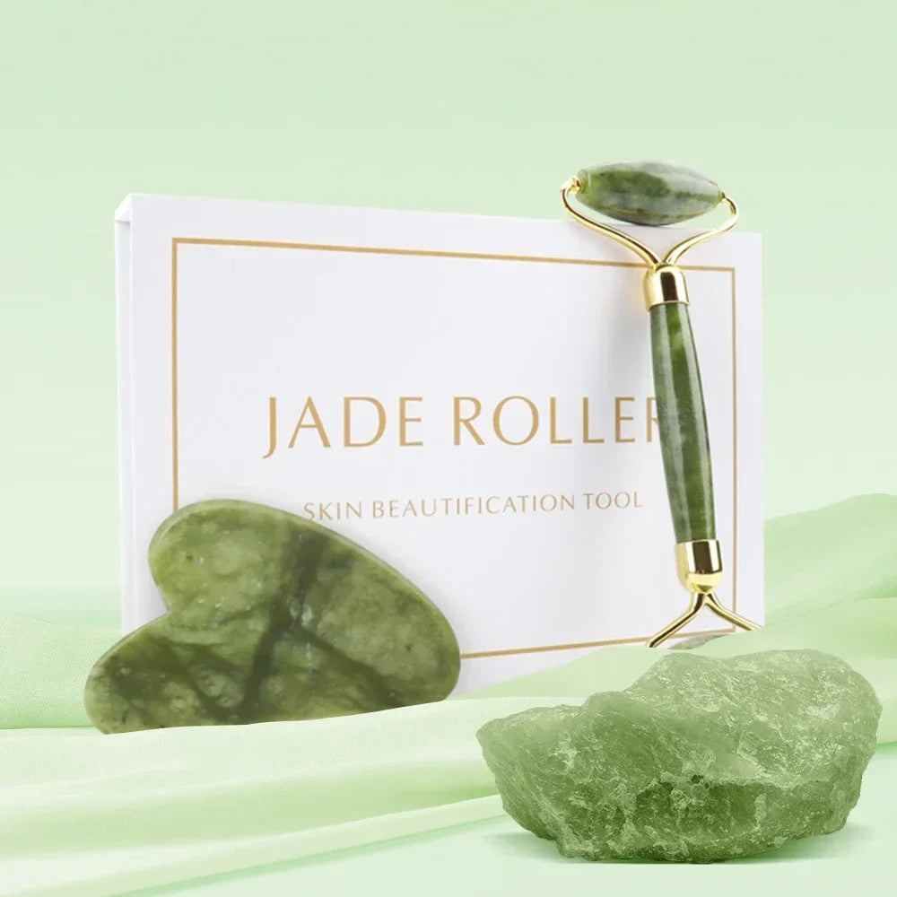 Jade Roller & Gua Sha Set - vitaAsana