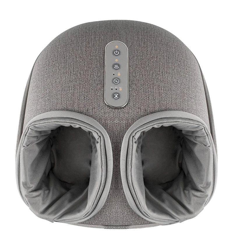 Reflexology Foot Massager with Heat | Shiatsu Deep Kneading Roller | Pain Relief & Muscle Relaxation for Home & Office Use
