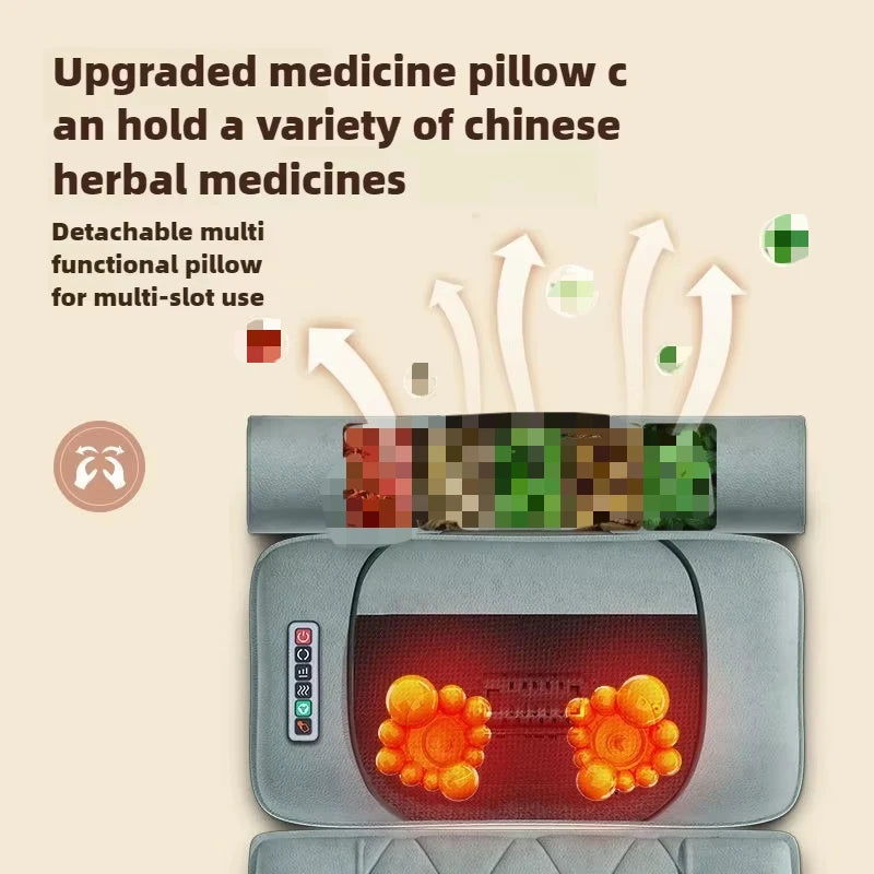 Full Body Massage Mattress With Heat & Hand Controller