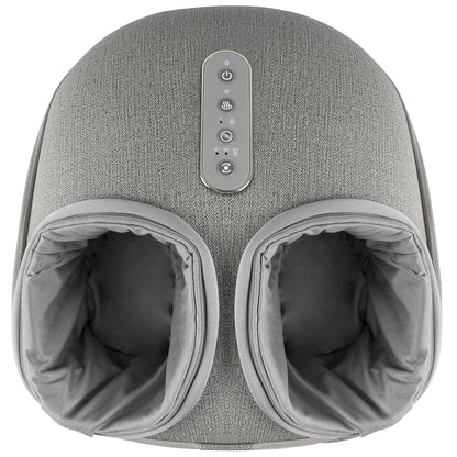 Reflexology Foot Massager with Heat | Shiatsu Deep Kneading Roller | Pain Relief & Muscle Relaxation for Home & Office Use
