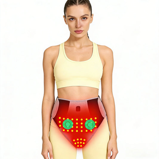 Women’s Heated Underwear with Red Light Abdominal Pad