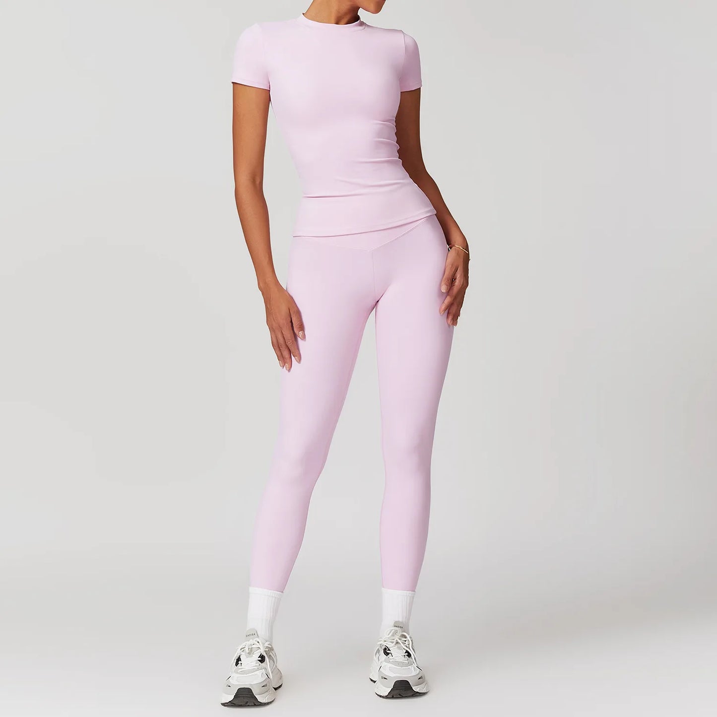 Yoga Set for Women | 2-Piece Sports Bra and High Waisted Leggings Workout Outfit with Quick-Dry Stretch Fabric