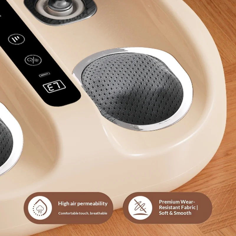 Foot Massager Machine with Heat & Kneading | Foot Pain Relief & Circulation System for Daily Muscle Recovery
