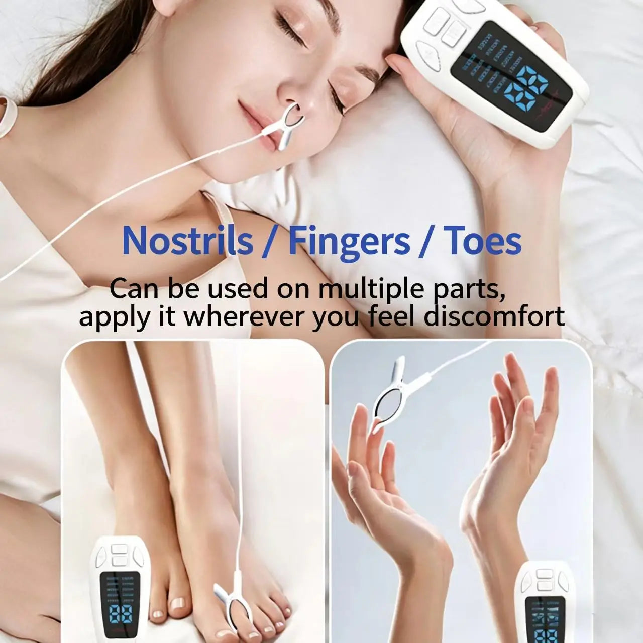 Vagus Nerve Ear Clip Stimulator Sleep Aid Device