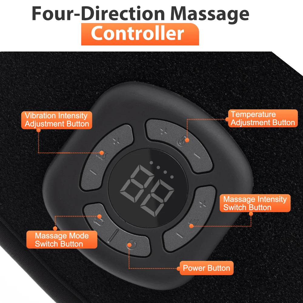 EMS Foot Massager Machine | TENS Foot Circulation Stimulator Pad, Adjustable Intensity