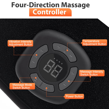EMS Foot Massager Machine | TENS Foot Circulation Stimulator Pad, Adjustable Intensity