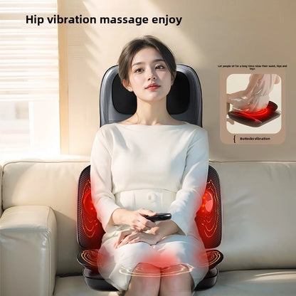 Heated Full Body Massage Seat Cushion for Chair & Car