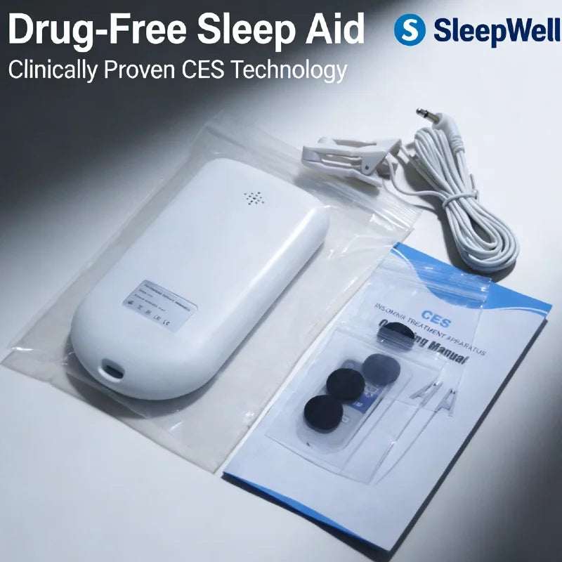 Vagus Nerve Sleep Aid Device – CES Ear Clip for Insomnia