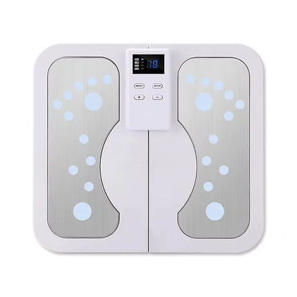 EMS Foot Massager for Circulation | TENS Electric Foot Pain Relief System with Heat & Muscle Stimulation
