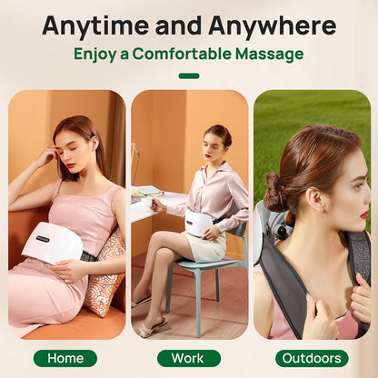 Cordless Abdominal Massager with Heating Therapy