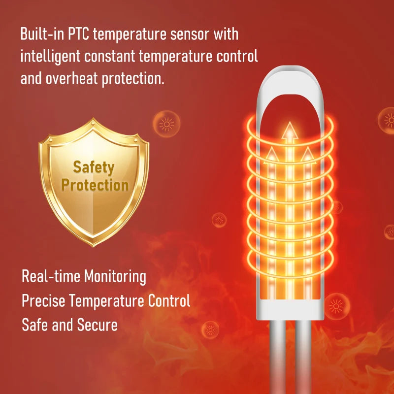 Heated Back and Shoulder Wrap | Electric Heating Pad for Back and Waist | Wearable Heat Therapy Wrap