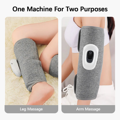Air Compression Calf Massager | Wireless Leg & Arm Massager with 3 Modes, 1800mAh Battery | Improves Circulation & Muscle Recovery