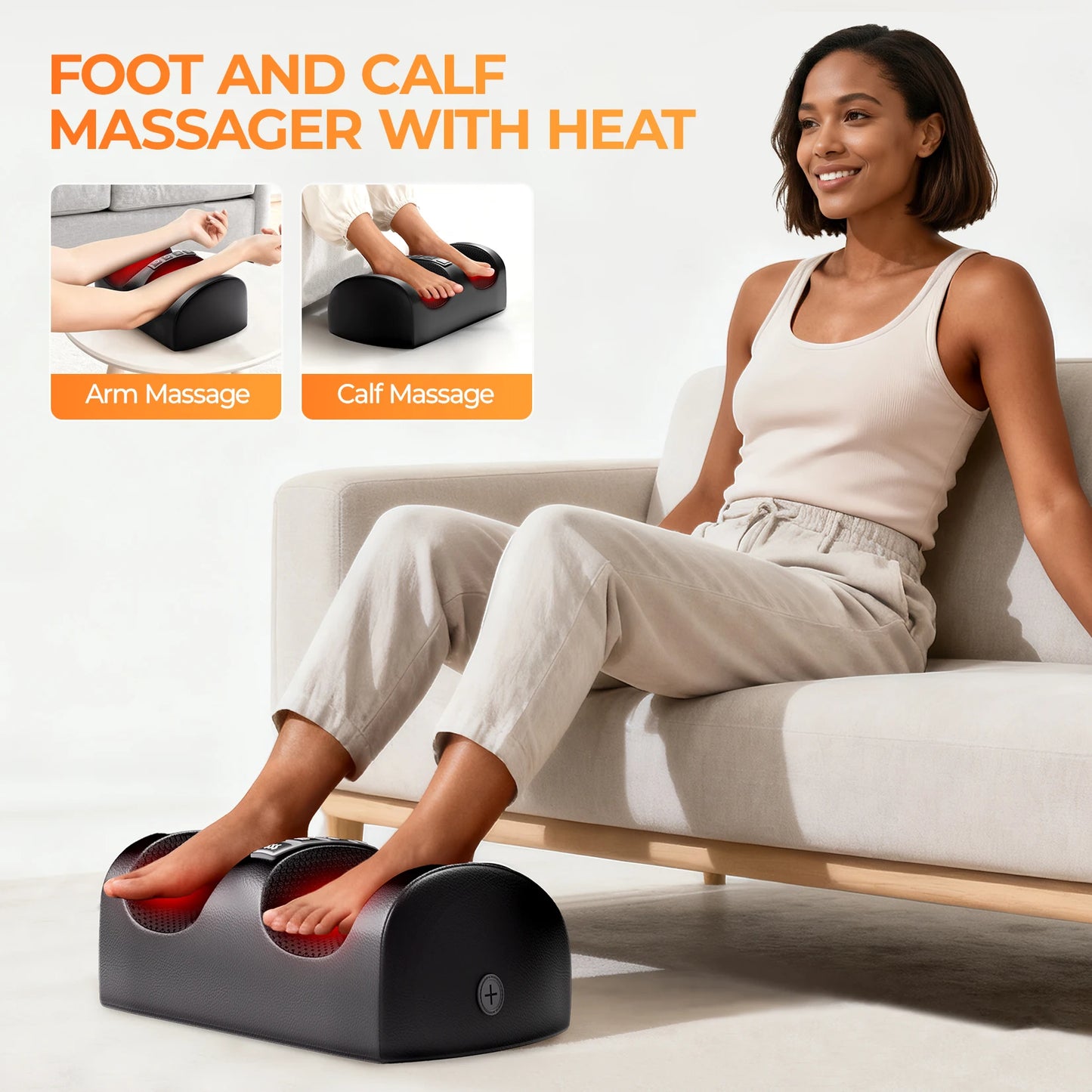 Full Body Massage Mat with Heat | Shiatsu Back Massage Mat | Electric Massage Pad for Home Use