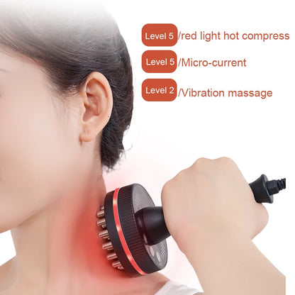 Electric Gua Sha Body Massager – Heating Microcurrent Brush