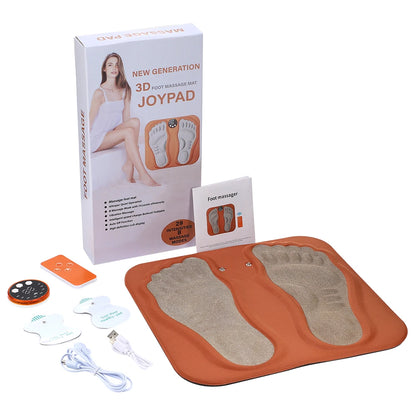 EMS Foot Massager Mat with Remote | Electric Foot Stimulator Pad, 8 Modes, 29 Intensity Levels, Circulation & Muscle Relaxation Device