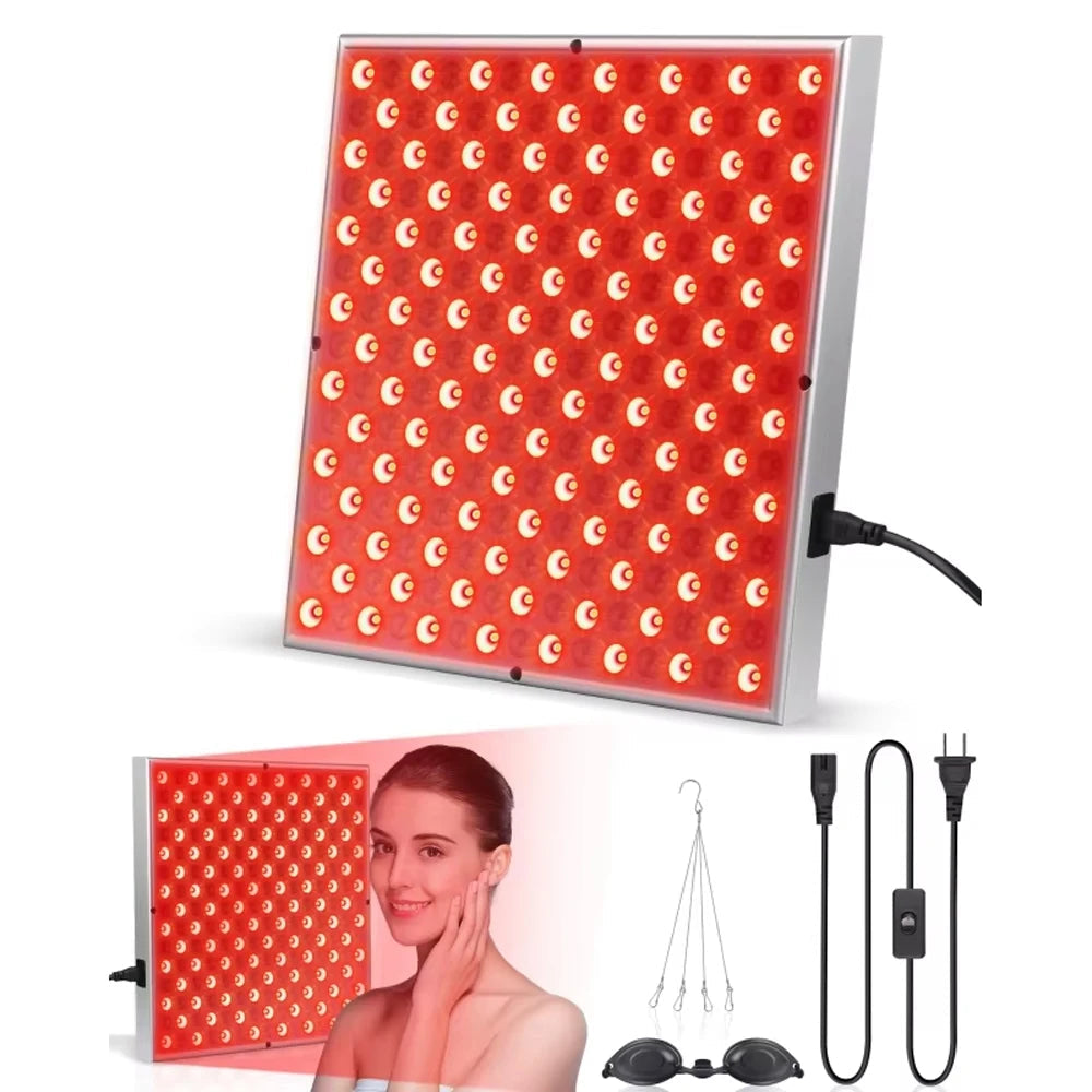 LED Red Light Therapy Panel Lamp – Skin & Pain Relief