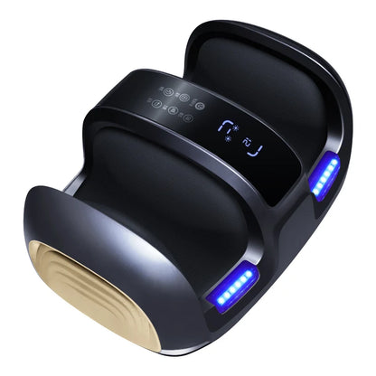 Shiatsu Foot Massager with Heat | Deep Tissue Foot & Calf Massager Machine, Kneading Rollers, Circulation & Muscle Relaxation