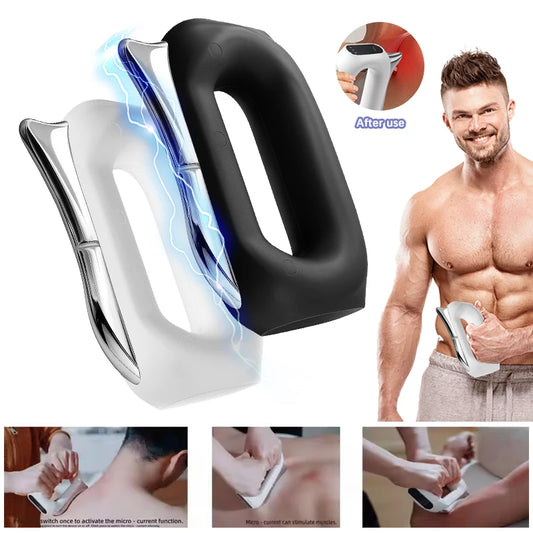 Electric Fascia Scraper Massager – Heated Vibration Tool