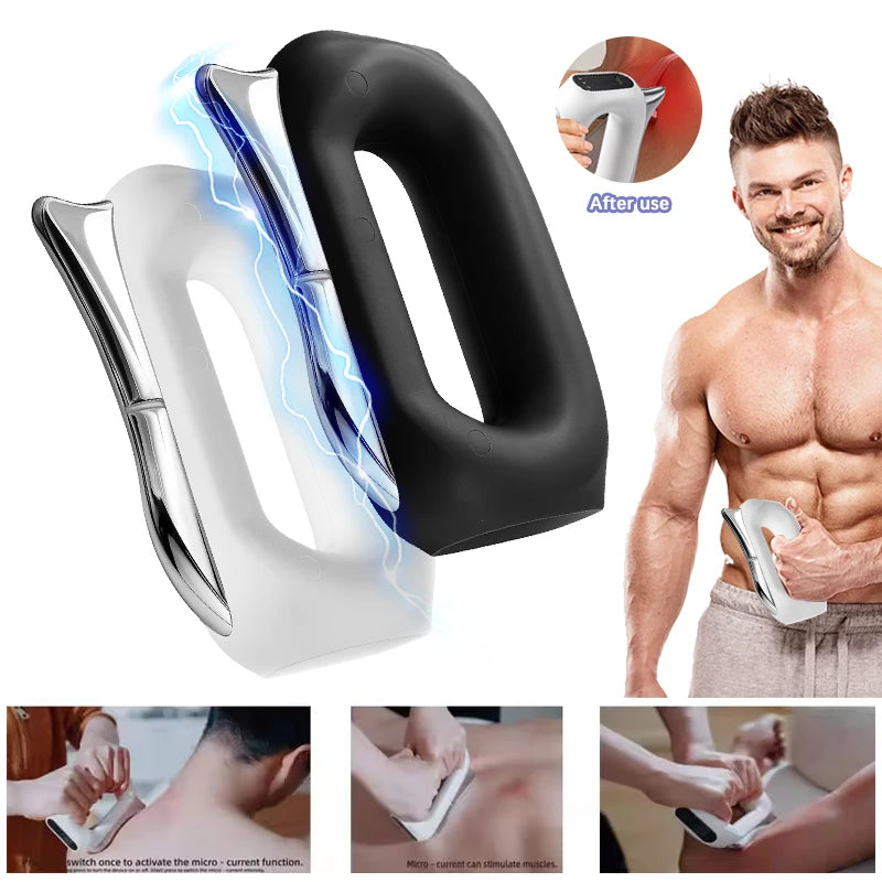 Electric Fascia Scraper Massager – Heated Vibration Tool