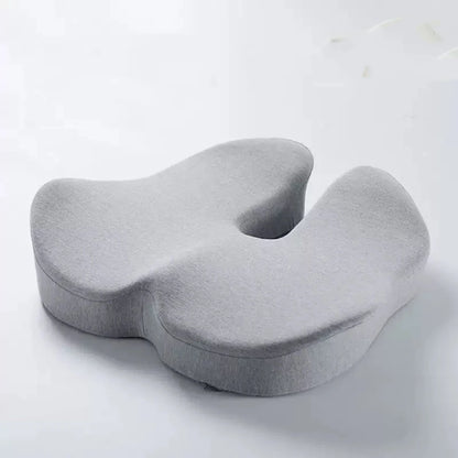Thick Memory Foam Seat Cushion | Office Chair Cushion for Long Sitting | Ergonomic Coccyx and Hip Support