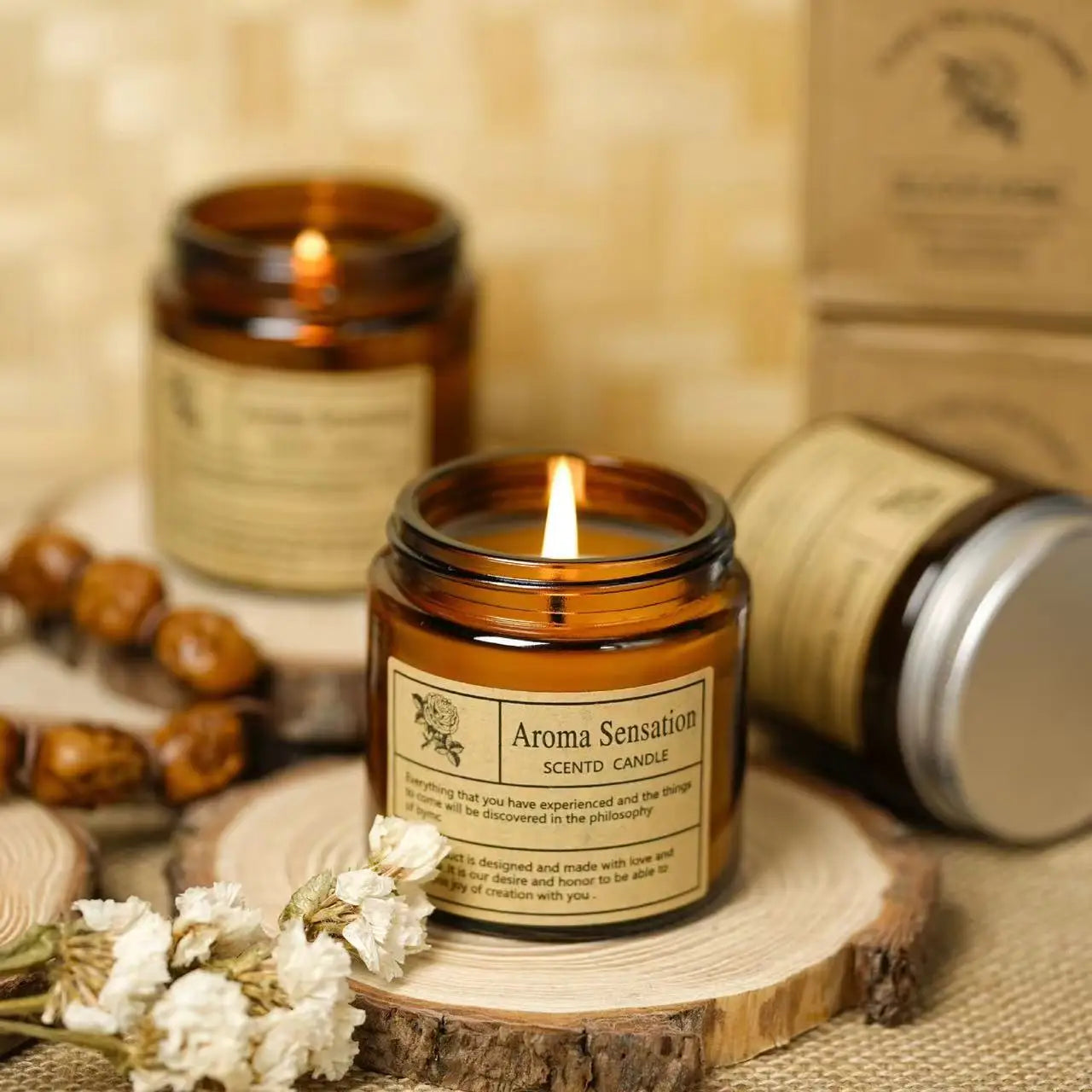 Smokeless Aromatherapy Soy Candle