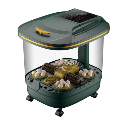 Foot Spa Bath Massager | Heated Deep Soak Foot Bath, 3D Rollers & Smart Temperature Control