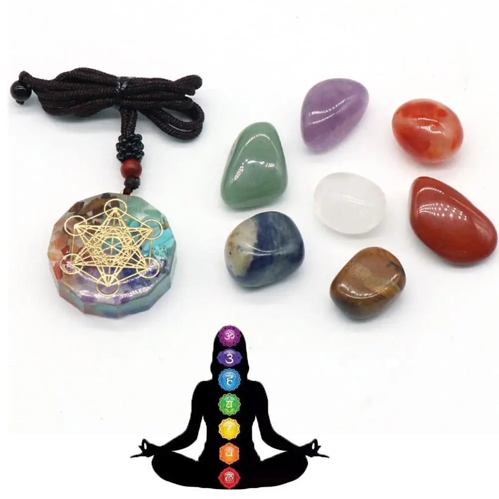 Chakra Balancing Crystal Kit - vitaAsana