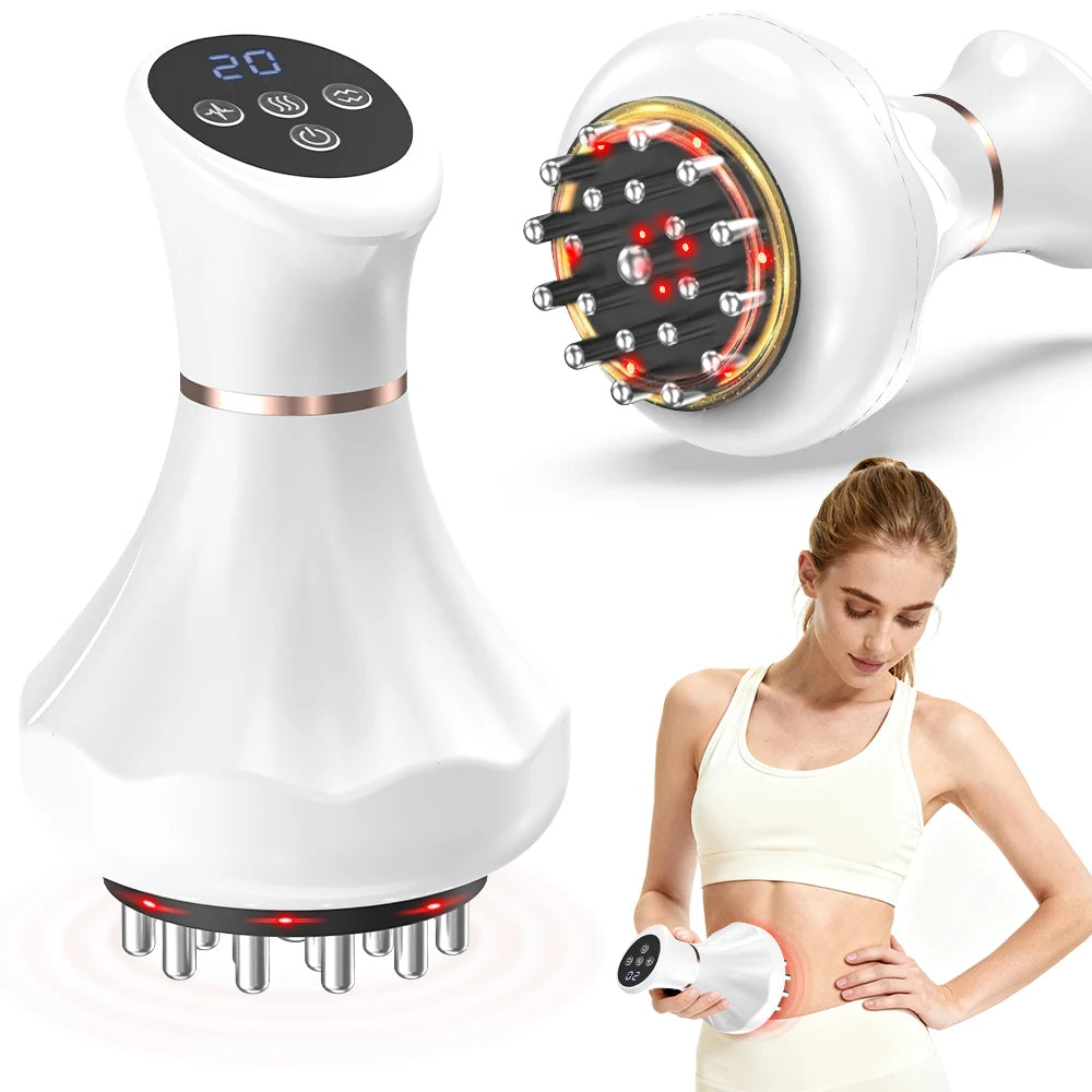 Lymphatic Drainage Body Massager – Heated Vibration Tool