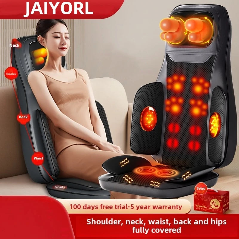 Heated Full Body Massage Seat Cushion for Chair & Car