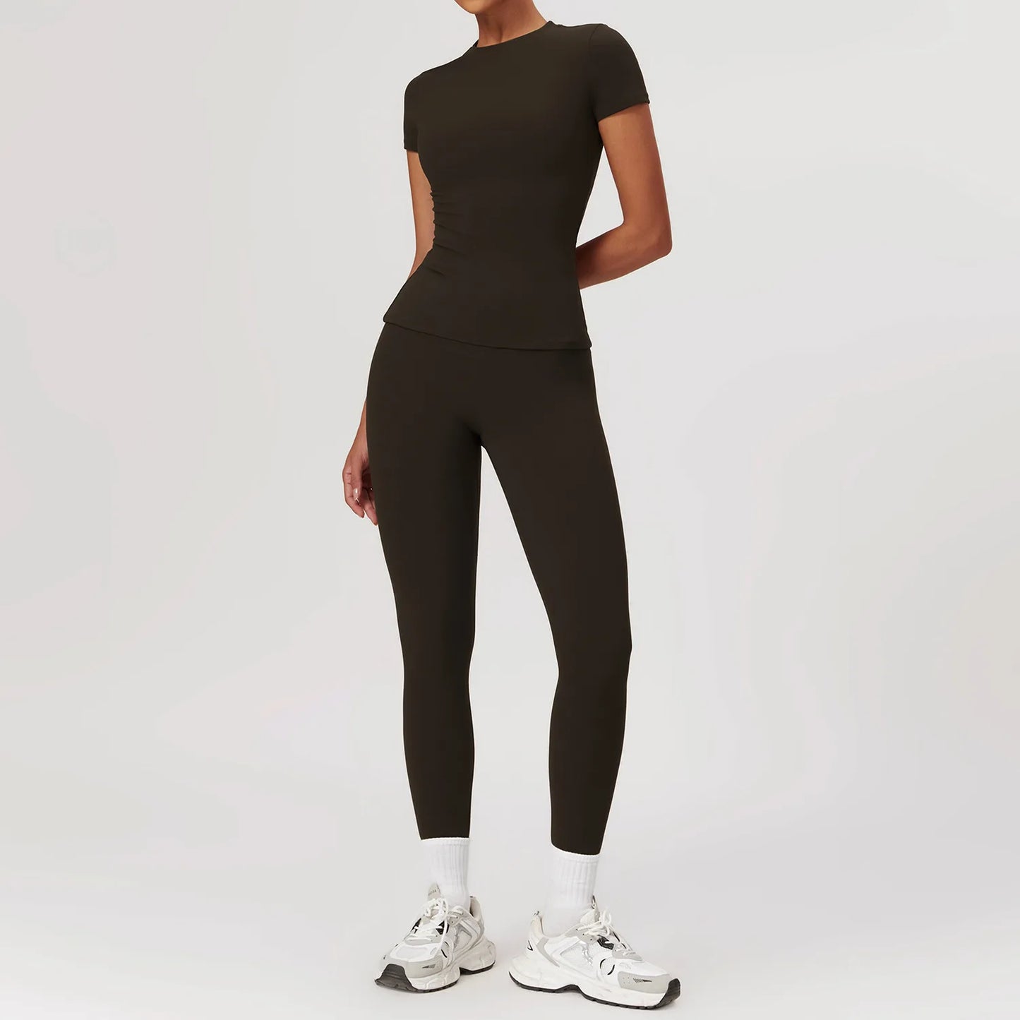 Yoga Set for Women | 2-Piece Sports Bra and High Waisted Leggings Workout Outfit with Quick-Dry Stretch Fabric