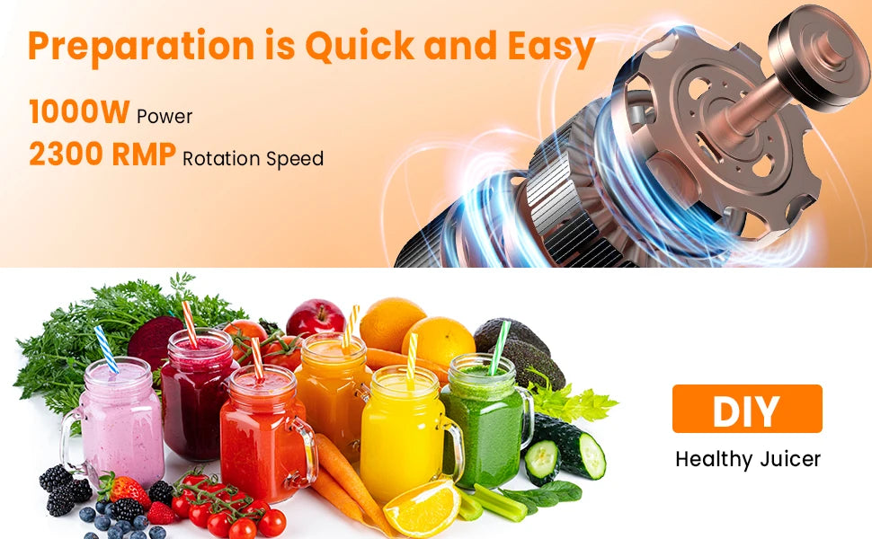 Juicer Machine 600W | Wide Mouth Centrifugal Juicer with Dual Speed & Pulse | High Juice Yield, Easy to Clean, for Fruits & Vegetables