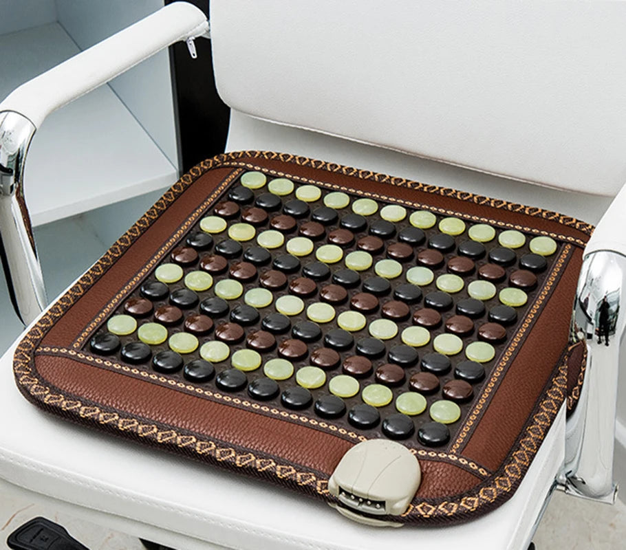 Jade Tourmaline Heating Seat Cushion – Infrared Therapy Pad