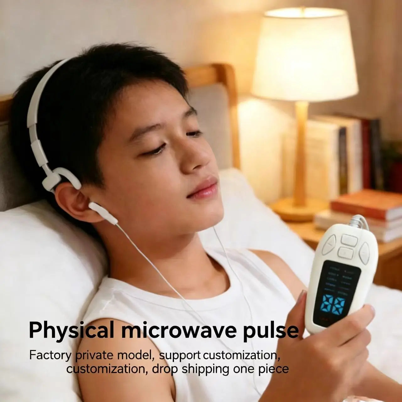 Vagus Nerve Ear Clip Stimulator Sleep Aid Device
