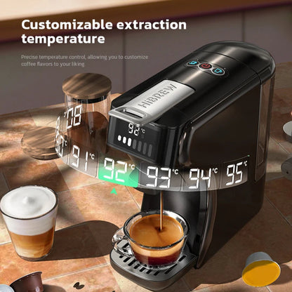 6-in-1 Coffee Maker Compatible with Nespresso®, Dolce Gusto®, K-Cup®, ESE & Ground | Hot & Iced Drinks | Compact 30s Brew
