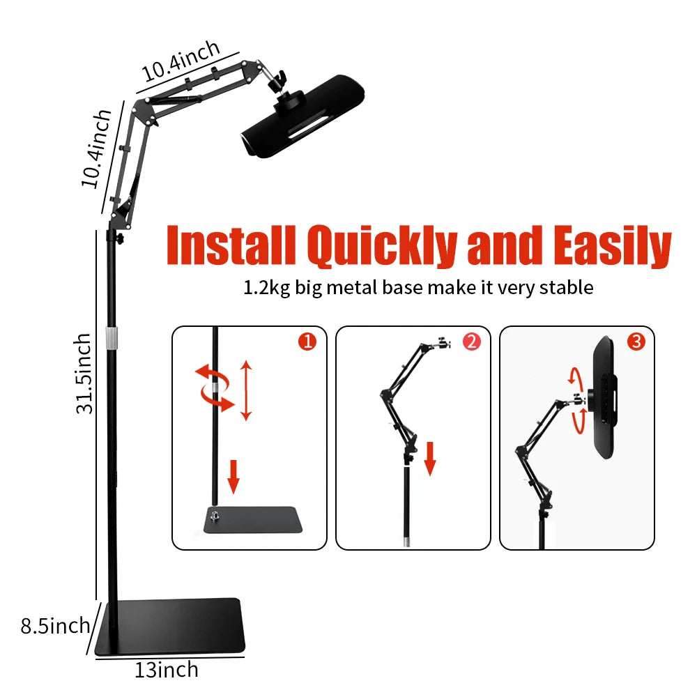 Red Light Therapy Panel With Stand And Timer 660nm 850nm