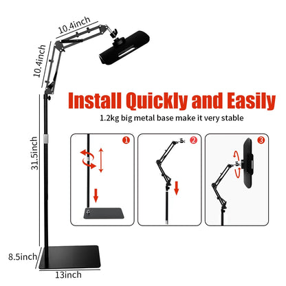Red Light Therapy Panel With Stand And Timer 660nm 850nm