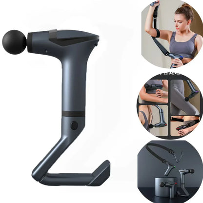 Deep Tissue Massage Gun with Long Handle for Full Body